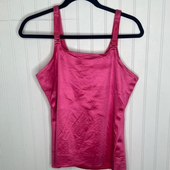 Ruby Ribbon Raspberry Full Coverage Camisole Size 46 - Picture 6 of 9